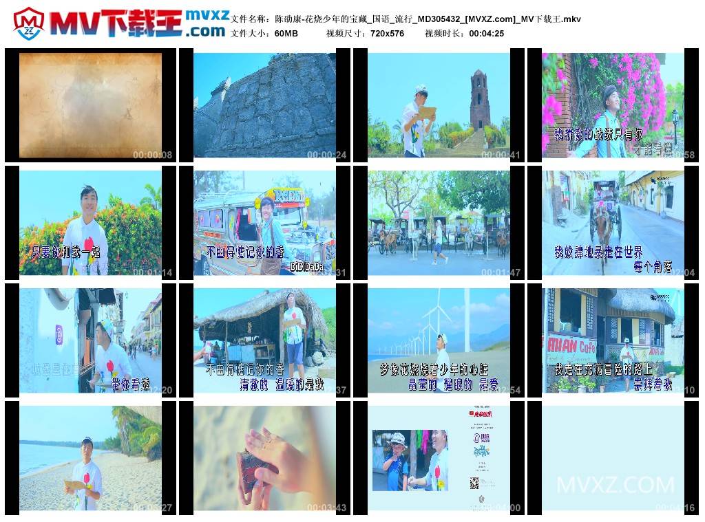 陈劭康-花烧少年的宝藏_国语_流行_MD305432